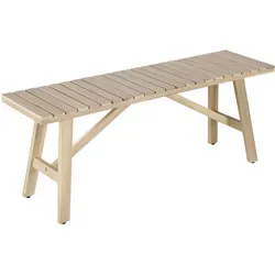 riess-ambiente Sitzbank Bali, Braun, Holz, 110x43x30 cm von Riess-Ambiente