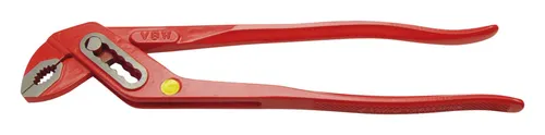VBW Wasserpumpenzange 300 mm - 188RP 188015 - Zangen mit 300 mm Länge, ideal für sicheres Greifen und Halten von Rohren und Schraubverbindungen.