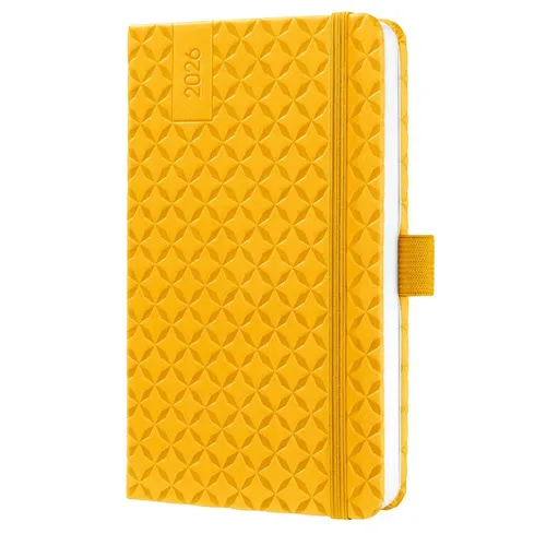 SIGEL Wochen-Kalender Jolie 2026 ca. A6 J6116 Mango Yellow von SIGEL