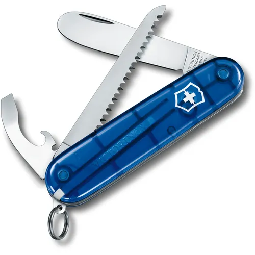 Victorinox My First Swiss Army Knife - Kinder Taschenmesser mit 9 Funktionen, sichere abgerundete Klinge für kleine Entdecker