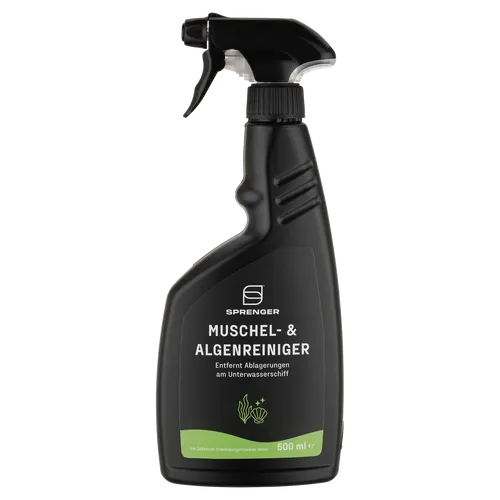 Sprenger Muschel- & Algenreiniger 500ml Selbsttätige Reinigungswirkung