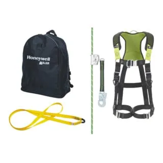 Miller Absturzsicherungs-Set H500 Edge - Komplettes Sicherheitsset für Dacharbeiten, inklusive Auffanggurt und 20 m Auffanggerät. Ideal für maximale Sicherheit bei professionellen Einsätzen.