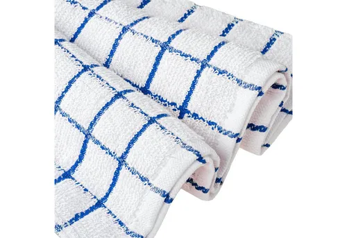 StickandShine Geschirrtuch 1 Stück Geschirrtücher Trockentuch Frottee Küchenhandtuch 40 x 64 cm, (SparSET, Uni und Kariert), Gestreift und Unifarben zum kombinieren