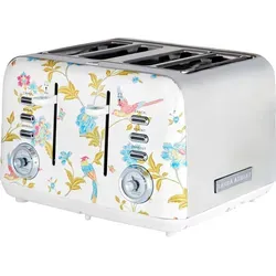 VQ Laura Ashley 2-Scheiben-Toaster in weiß von VQ