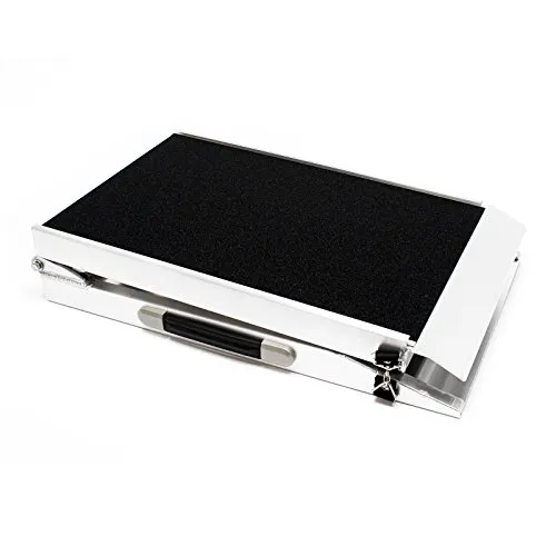 Wiltec Hunderampe faltbar – Aluminium, rutschsicher, Traglast bis 115 kg - Hunderampe aus leichtem Aluminium, stabil und rutschsicher. Ideal für Hunde aller Größen, faltbar für einfachen Transport und Lagerung.