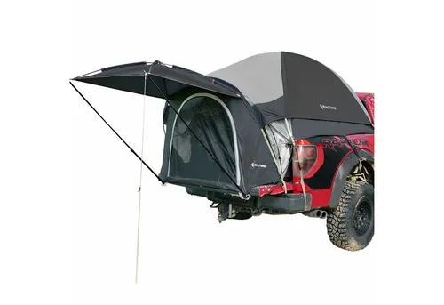 KINGCAMP Pickup Zelt für 2 Personen - LKW Bett Zelt - Praktisches Pick Up Zelt verwandelt die Ladefläche in 15 Minuten in einen komfortablen Schlafplatz für zwei Personen. Schnell aufzubauen und sicher fixiert für unvergessliche Campingabenteuer.