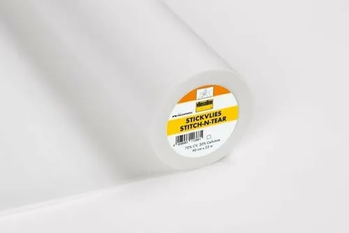 Produktbild Vlieseline Stickvlies ausreißbar 90 cm weiß (Preis=0,5m)