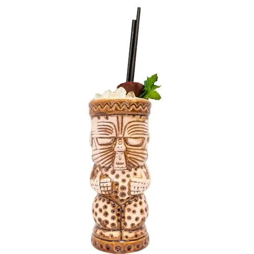 Vin Bouquet tiki glas 350 ml exotisch design voor cocktails en thematische