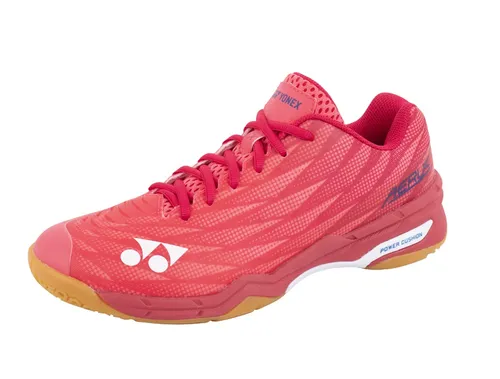 Yonex Aerus X2 Herren Badmintonschuh 2024 - Leichtigkeit in Rubinrot - Badmintonschuhe mit POWER CUSHION für optimale Dämpfung und Komfort. Ideal für schnelle Bewegungen und ermüdungsfreies Spiel. Modell 2024 in stylischem rubinrot.