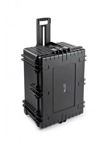 B&W outdoor.case Type 7800 - Robuste Hartschalentasche - Kameratasche aus widerstandsfähigem Polypropylen, ideal für den sicheren Transport Ihrer Kamera und Zubehör, wasserabweisend und stoßfest.