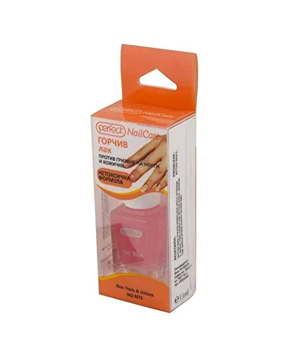 Nagellack No Bite Stop Nagelhautbeißen, ungiftig, Unisex, Off-White 13ml