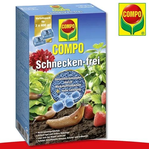 COMPO Schnecken-frei 2 x 200g von COMPO