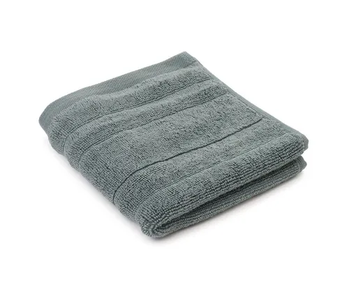 liebling Seiftuch Luxus Bio Baumwolle, Serie Marseille, 770 gr. / m², 30 x 30 cm, Ökotex, 60 Grad, saugstark, schnelltrocknend, Farbe: grün