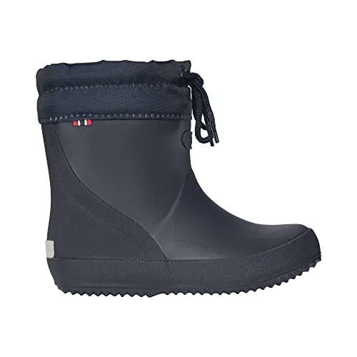 Viking Jungen Unisex Kinder Alv Indie Warm Gummistiefel, Navy, 24 EU - Gummistiefel mit wärmendem Innenfutter aus Naturkautschuk, ideal für nasse Tage. Die herausnehmbare Einlegesohle sorgt für zusätzlichen Komfort.