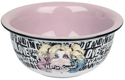 GEDALABELS Warner Brothers Batman Brothers Batman DC Harley Quinn Emaille-Optik 600ml, 13294, multicolor