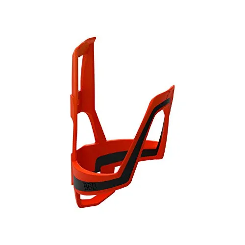 BBB Cycling Fahrrad DualCage Wasserflaschenhalter, Orange/Schwarz, One Size