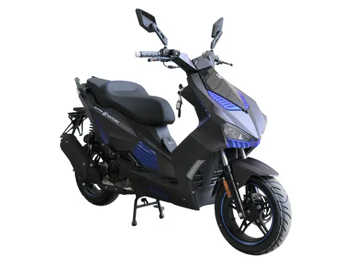 Alpha Motors Motorroller Shark 50ccm in schwarz von Alpha Motors