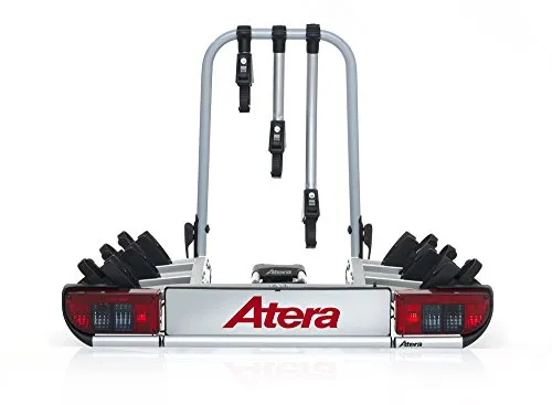 Atera Fahrradträger Strada DL 3 - Anhängerkupplung für 3 Fahrräder oder 1 E-Bike, abschließbar und erweiterbar für zusätzlichen Komfort