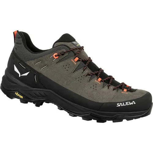 Salewa Alp Trainer 2 Schuh Herren - Bungee Cord/Black (7953) - Wanderschuh für Herren mit optimalem Komfort, 360°-Gummirand und Vibram-Sohle für beste Griffigkeit in den Bergen.