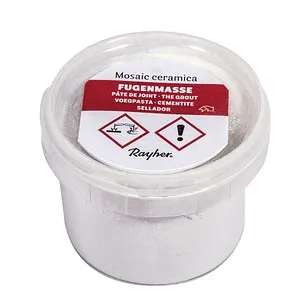 Rayher Fugenmasse weiß für Mosaiksteine