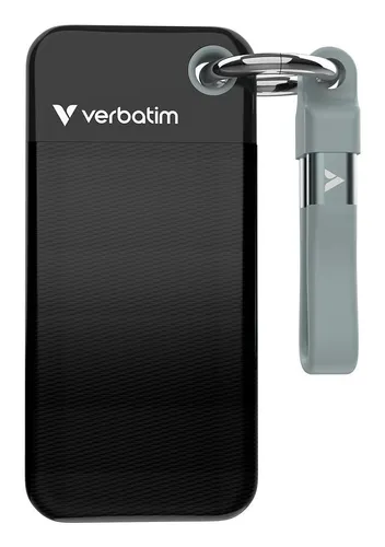 Verbatim Pocket SSD 2 TB - USB Typ-C 3.2 Gen 2, ultraleicht und blitzschnelle Datenübertragung bis zu 10 Gbps