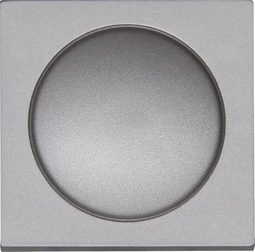 Kopp Abdeckung Druck-Wechsel-Dimmer UP-Serie Athenis, stahlfarben, 490620186