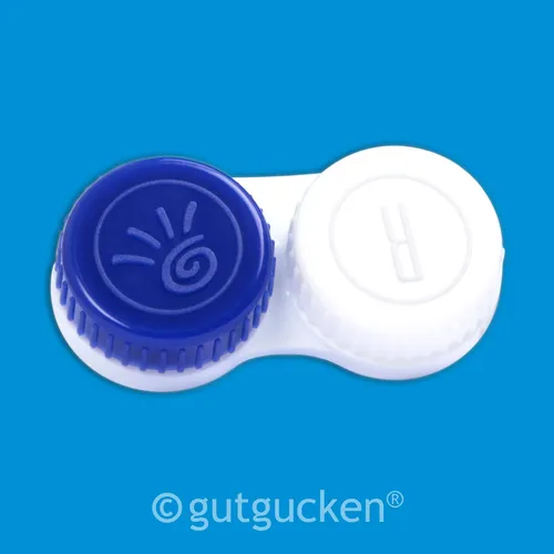 Kontaktlinsenbehälter Flach 1 x 1 für weiche und formstabile Kontaktlinsen