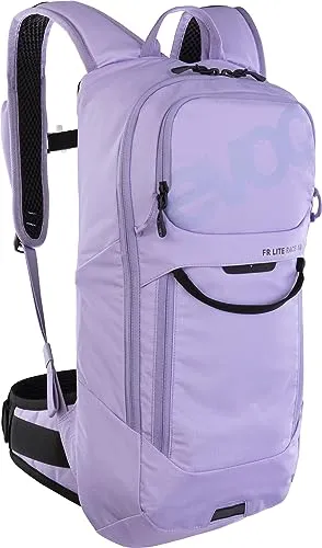Evoc FR Lite Race 10 Fahrradrucksack – Leichter 10L Rucksack für M-L, lila - Rucksäcke mit belüftetem Tragesystem und integriertem Trinksystem, ideal für sportliche Aktivitäten und lange Fahrten.