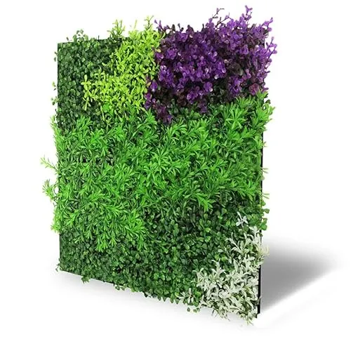 I K H E Malarka Pflanzenpaneele Pflanzen Wandpaneele Deckenpaneele Dekoren Nature Flora Design 52x52cm - 0,27m² (11116)