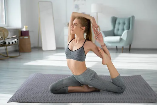 HD Fitness Bodenmatte Eva Unterlegmatte 2X1m von HD Fitness