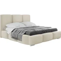 Mirjan24 Polsterbett 140x200 cm - Elegantes Polsterbett mit Bettkasten für zusätzlichen Stauraum, ideal für Schlafzimmer. Komfortabel und stilvoll mit einem hochwertigen Kopfteil aus Polyurethanschaum.