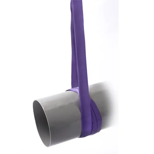Rundschlinge 1to bis 12to, 1m bis 20m Umfang, Hebeschlinge, Hebeband, Schlupp, nach DIN EN 1492-2, Polyester (Violett, 1to, 3m Umfang)