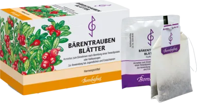 Bombastus-Werke AG BÄRENTRAUBENBLÄTTER Filterbeutel 20X3 g 00589688