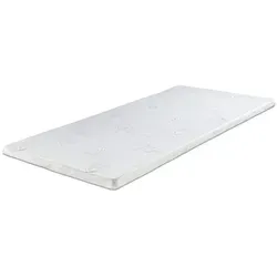 ELONEO Matratzenersatzbezug 140x200cm, 180x200cm - Matratzenauflagen für Hausstauballergiker, mit Aloe Vera veredelt und waschbar, ideal für allergiefreies Schlafen.