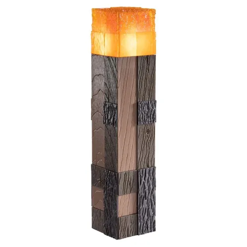 The Noble Collection Minecraft Taschenlampe - Taschenlampe im Minecraft-Design, berührungsaktivierte LED für ein sicheres Ambiente und vielseitige Verwendung als Tisch- oder Wandlampe. Ideal für Fans ab 8 Jahren!