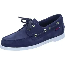 Docksides Portland Nubuck Woman - Lässiger Freizeit-Schnürschuh für Damen mit bequemer Passform und individueller Schnürung. Ideal für vielseitige Freizeitaktivitäten und ausgestattet mit einer strapazierfähigen Sohle für optimalen Halt.