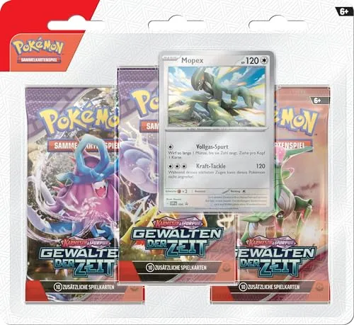 Mopex 3 Booster-Packs | Pokemon Karmesin & Purpur von Pokémon