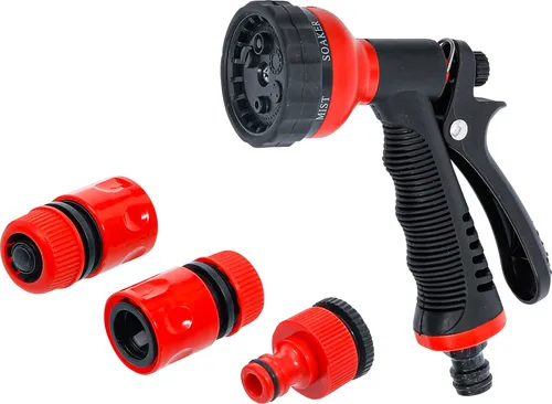 BGS-70905 Multifunktions-Garten-Handbrause mit 6 Funktionen 5-tlg.