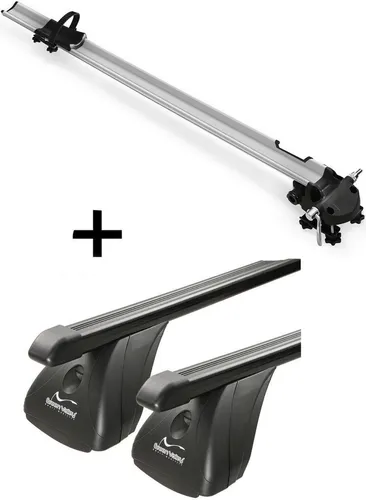 Fahrradträger Bike Pro + Dachträger VDP für Fiat 500 L Living