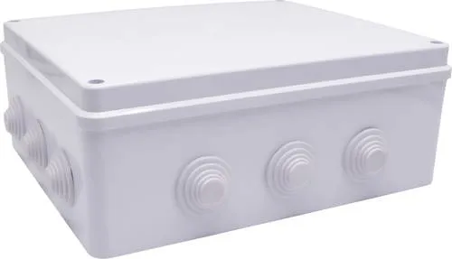 TRU COMPONENTS TC-RA 300x250x120 TC-10239072 Installations-Gehäuse ABS Kunststoff Weiß 1St.