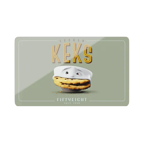 Frühstücksbrettchen Lecker Keks