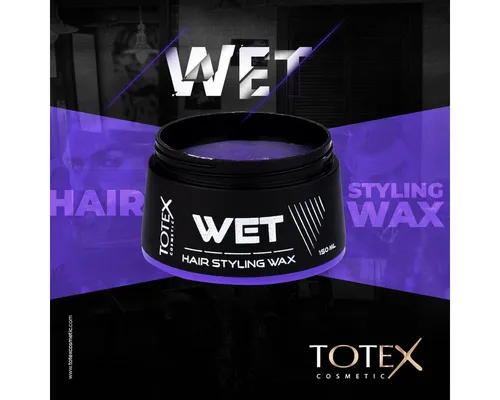 Totex Cosmetic Haargel Totex WET Haarwachs I Wet Hair Styling Wax