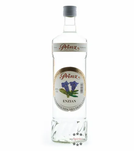 Prinz Enzian Schnaps 40% vol. 1,0L von Fein-Brennerei Prinz