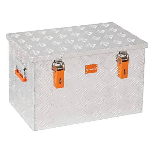 ALUBOX® RL67 Riffelblech Alukiste 67 Liter von ALUBOX
