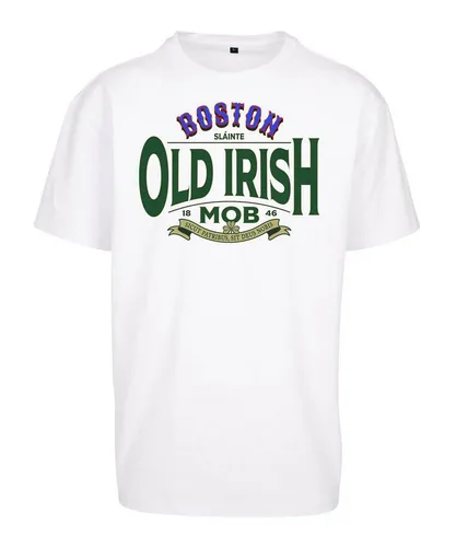 Mister Tee Old Irish Mob Oversized T-Shirt - Herren-Shirt aus 100% Baumwolle, atmungsaktiv und bequem für einen lässigen Lifestyle. Ideal für entspannte Tage.