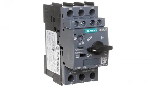 SIRIUS Motorschalter 3P 0,35-0,5A 1Z 1R S00 3RV2011-0FA15