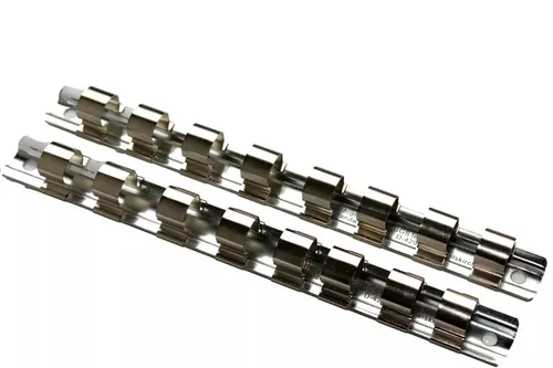 Stecknuss Schiene 3/8 Zoll mit 8 Clips