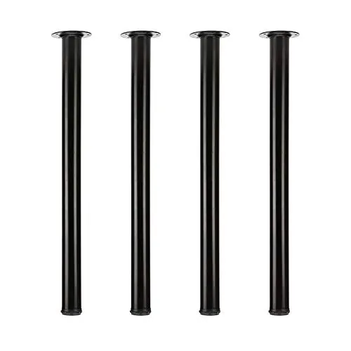 QLLY Verstellbare Tischbeine 70cm Schwarz