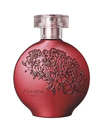 O Boticário Floratta Red Eau de Toilette, Long-Lasting, Fresh Floral Fragrance Perfume for Women, 2.5 Ounce
