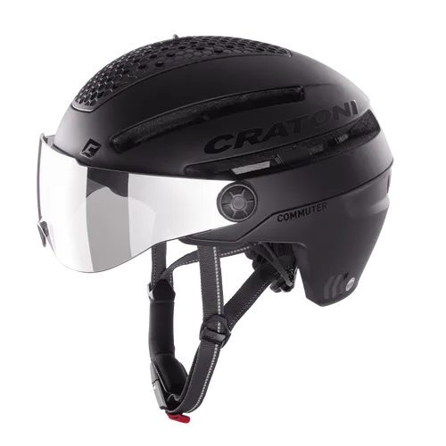 Cratoni Fahrradhelm M/L 58-61 cm - Sicher und stylisch - Fahrradhelme in blau matt, ideal für alle Radfahrer, bietet optimalen Schutz und Komfort für Kopfgrößen von 58-61 cm.